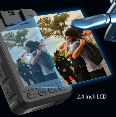 5.8GHz Wifi Chipset A7 Police Bodycam Enregistreurs vidéo L'outil ultime pour l'application de la loi Max soutien 256G stockage