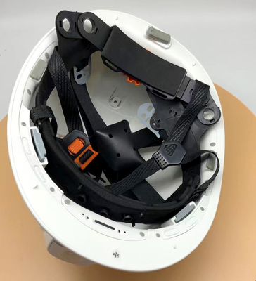 L'alimentation électrique 12V ou 5V 4G GPS caméra casque de sécurité avec batterie intégrée 4000mAh et les modes réglables