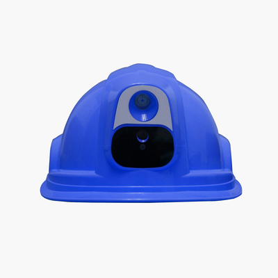 Caméra de casque de sécurité de suivi GPS 4G avec fonction Wifi et capacité de stockage de 64 Go pour les mineurs dans le logiciel de gestion