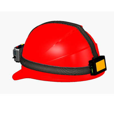 4G wifi GPS diffusion en direct Hardhat AI Caméra de casque de sécurité avec fonction de GPS de support et portée de mise au point 0,5 mètres Infinity