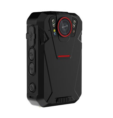 Caméras piétons 4G étanches haute définition pour la police avec suivi GPS et logiciel de plateforme CMSV6