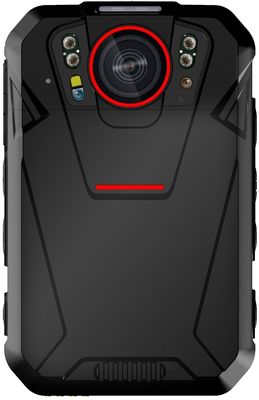 Indice de protection IP67 et caméras-piétons pour forces de l'ordre avec une capacité de stockage de 32 Go