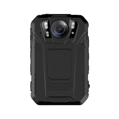 Caméra portée sur le corps Android 4K HD pour les gardes de sécurité 2500 Mah Batterie 4 LED blanc