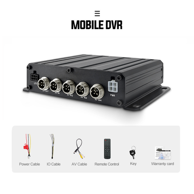 Dashcam 4G WiFi GPS 4 canaux 1080P avec ADAS et reconnaissance faciale
