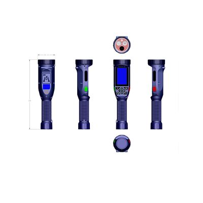 IP66 120 degrés enregistreur de caméra de lampe de poche avec lampe de poche LED haute luminosité