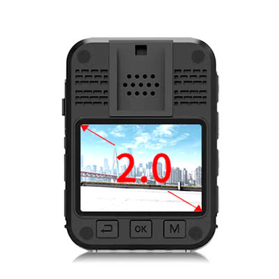 Mode image en image Vidéo 2 pouces Écran appareil photo porté sur le corps