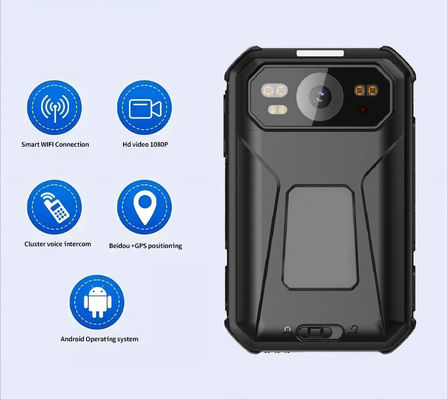 4G Walki-Talkie PTT body worn camera Personal Recorder