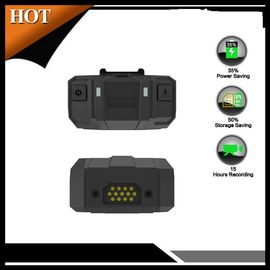 3100 MAH Battery Police Body Cameras, caméra visuelle de corps de Wifi de format