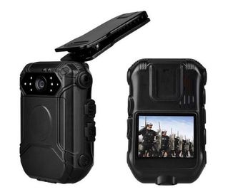 visionnement à distance de 4G SIM Card Police Video Camera sur la caméra portable de l'ordinateur portable DVR de PC