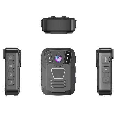 2 pouces HD Mini Body Worn Recorder IR Light Infrared bodycam pour les forces de l'ordre