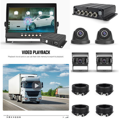 8CH 4CH 4G GPS ADAS DMS HDD DVR Kit Système de suivi par IA MDVR