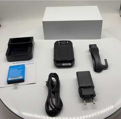 Application de la loi Caméra corporelle 4G Wifi Intercom bidirectionnel