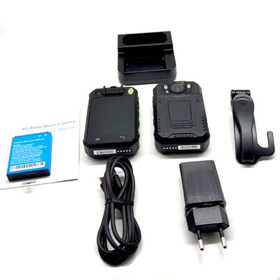 BodyCam Système Android 12 Intégré 4G WIFI Communication GPS Enregistreur de sécurité