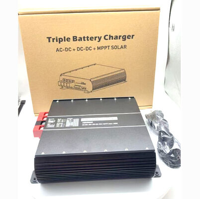 Chargeur à batterie triple B2B 30A, AC-DC 20A, MPPT solaire 250W