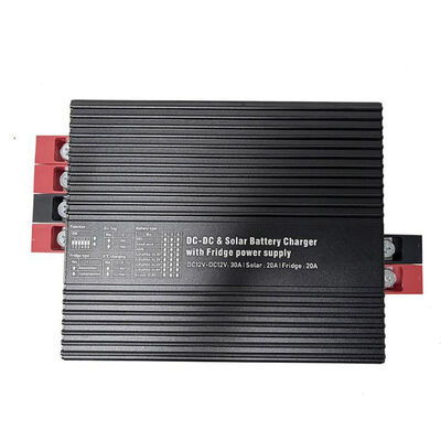 Chargeur d'alternateur CC/DC du véhicule Panneau solaire MPPT DUO entrée pour véhicules récréatifs