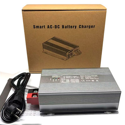 AC à DC 180V-260V AC 50HZ Chargeur de batterie intelligent 12V 30A / 24V 15A / 48V 10A