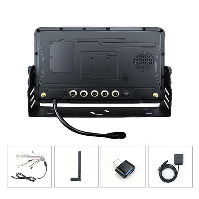 Dashcam double réseau WiFi 4G, système de surveillance d'enregistrement HD Mdvr à 5 canaux