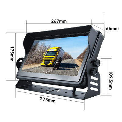 Dashcam double réseau WiFi 4G, système de surveillance d'enregistrement HD Mdvr à 5 canaux