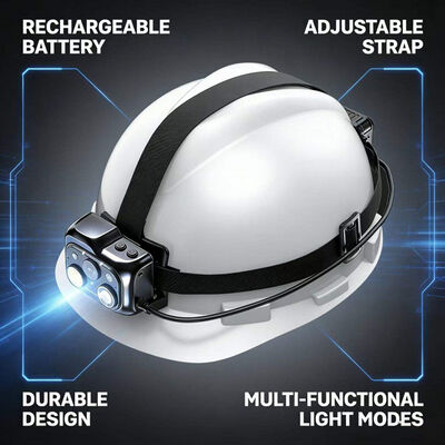 Caméra de casque de sécurité intelligent 4G avec vidéo PTT en temps réel et plateforme cloud