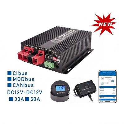 Contrôleur de charge DC 12V 30A 60A Canbus Cibus Modbus