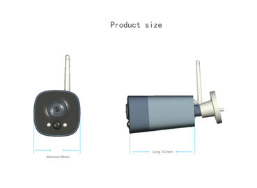 Caméra de sécurité PIR Body Detection Wake Up de vision nocturne du réseau 802.11b/G/N de Wifi