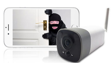 PIR Alarm Wireless Ip Camera, systèmes à la maison sans fil 1080p HD de caméra de sécurité