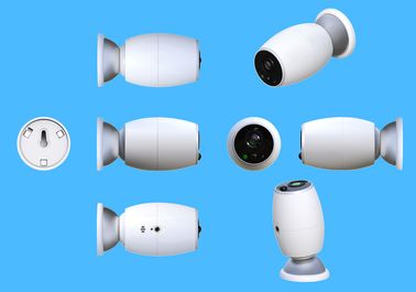 Résolution de la batterie rechargeable 1080*720 de caméra de sécurité de Wifi de surveillance