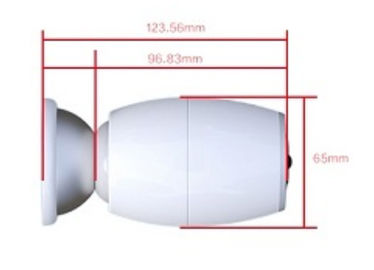 la batterie rechargeable de pleine HD WiFi caméra vidéo sans fil d'IP de 1080P extérieure imperméabilisent