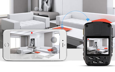 Caméra de corps de WIFI de police de GPS avec la caméra de sécurité de vision nocturne prenant la vidéo sans tourner sur la caméra d'IP