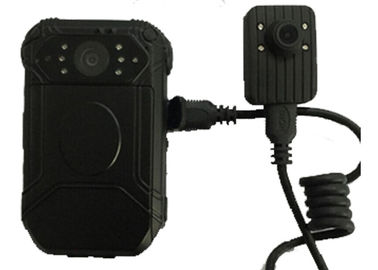 Enregistreur grand-angulaire de caméra de police de vision nocturne du playback 140 usés de la caméra 1080P GPS de corps