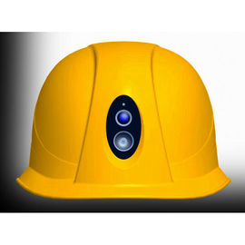 Caméra portable imperméable de casque de sécurité IP67 4G avec le téléchargement en temps réel des données 1080P