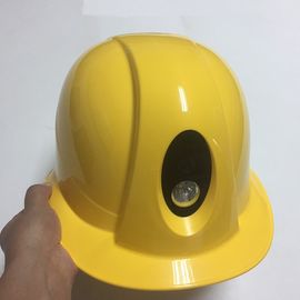 Le casque antichoc de sécurité avec Chin Strap a construit dans la carte de WiFi 4G 3G Bluetooth GPS de soutien de Smart Camera