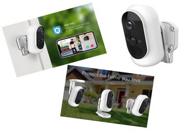 Caméra sans fil d'intérieur extérieure à piles d'IP de la caméra de sécurité de Wifi pleine HD/1080P