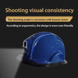 Exactitude futée de haute précision de caméra de casque de sécurité de formation d'images thermiques de reconnaissance des visages