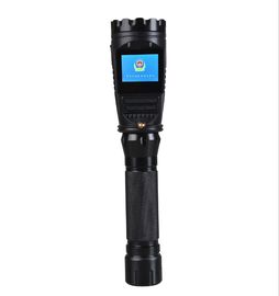Caméra vidéo de police de la lampe-torche DVR 4G WIFI de Bluetooth