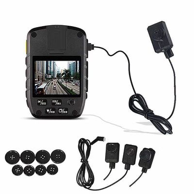 marque d'eau à haute résolution d'écran de caméras usées de la police 4K se protéger