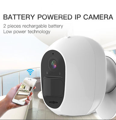 Caméra 3.5W d'IP de télévision en circuit fermé de la caméra de sécurité 6400mah d'IP66 H.264 GSM 4G Wifi
