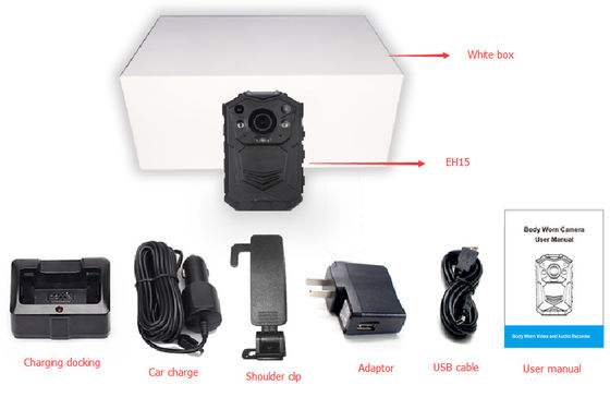 Les biens usés DVR de caméra de corps de police capturent le magnétoscope portable de police