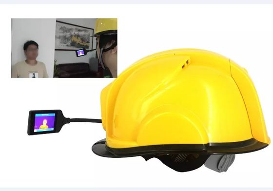 D'école appui futé 4G 3G WIFI de caméra de casque de dispositif infrarouge de la température de contact non