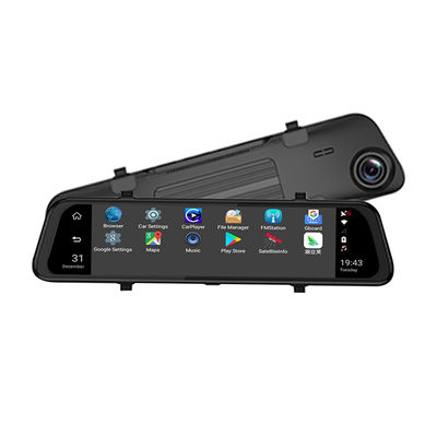 4G Front And Back ADAS 1080P coulant la double came de tiret de lentille de médias