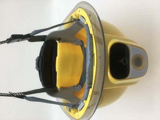 Le casque de sécurité de caméra de casque de construction 4G imperméabilisent construit dans la carte de la mémoire 32gb hors de la caméra de casque de porte