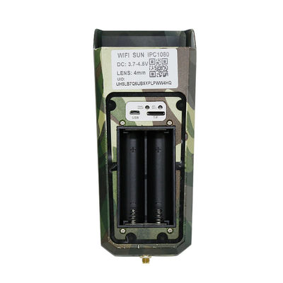 caméra 1.5W d'IP de 4G 2MP 1080P PIR Rechargeable Battery