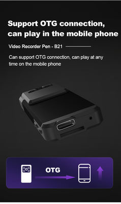 Vision 1050 nocturne de MAh Police Body Camera IP67 du stockage 256GB