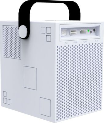 FCC de Mali400 MP2 50000H LED Mini Portable Projector Bluetooth 4,0