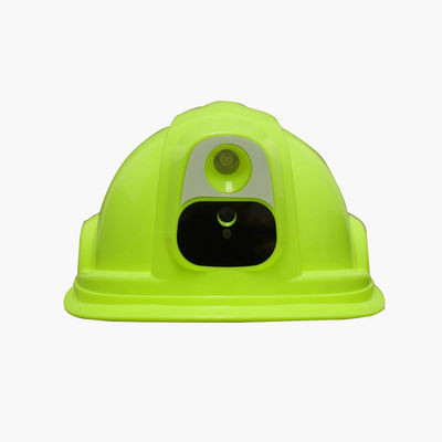 Les ABS jaunes de caméra de casque de sécurité emploient extensivement dans la moto extrayant la dent bleue électrique SOS 3G 4G Wifi d'industrie du bâtiment