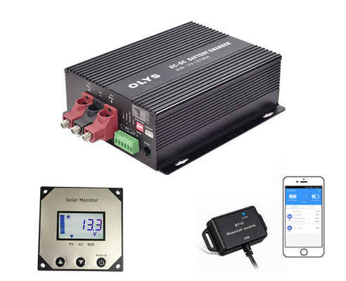 C.C 12V-DC12V de chargeur de batterie de Dans-véhicule de double entrée de chargeur de la batterie 30A solaire pour le rv