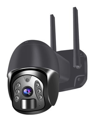 caméra solaire d'IP d'Alexa Surveillance PTZ de caméra de sécurité de 3.5W CMOS SC2335 PTZ
