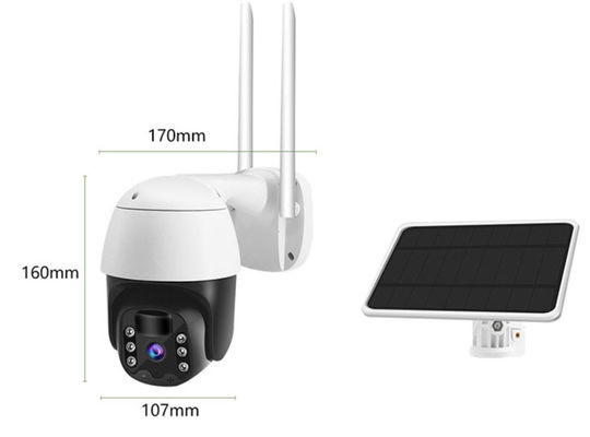 caméra de dôme de la FCC H265 PTZ de caméra de sécurité de 1080P Tuya 10m IR PTZ