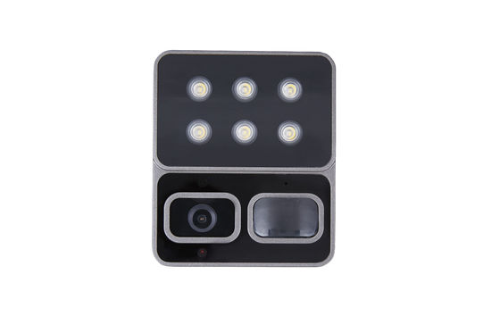 Caméra de sécurité extérieure 1080P HD H.265 de PIR Floodlight 4G Wifi