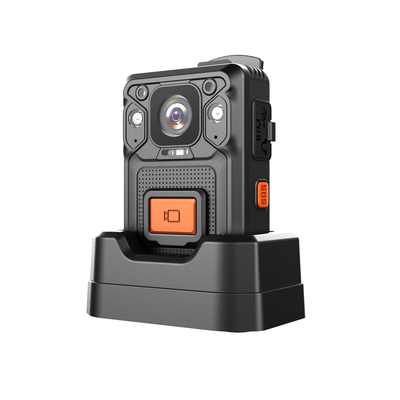 la caméra H22 de corps de police de 4G AES256 ébrèchent H.265 2 pouce TFT LCD FDD LTE WCDMA GPRS